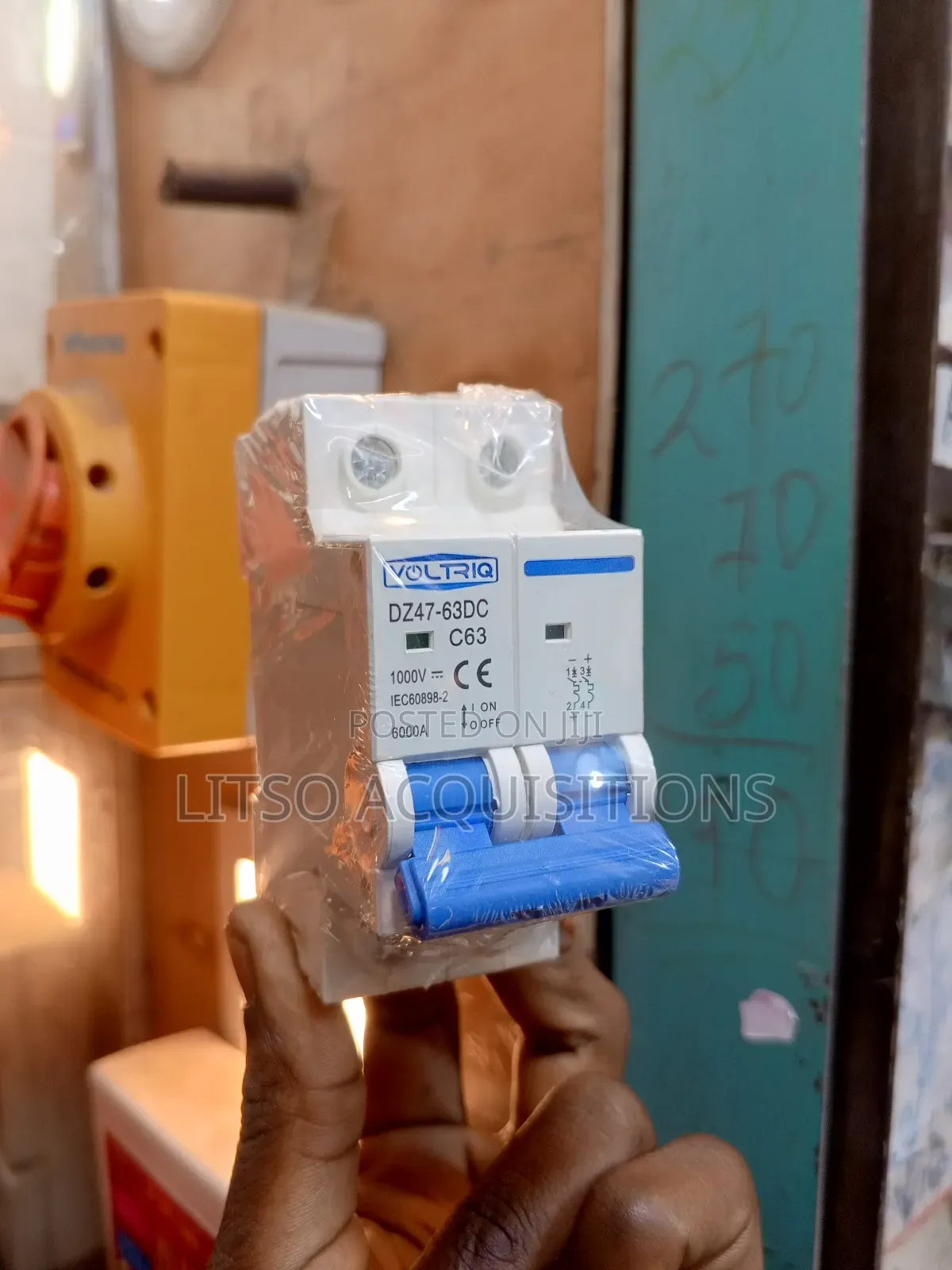 Heavy-Duty 63a Double Pole Dc Breaker – Chint