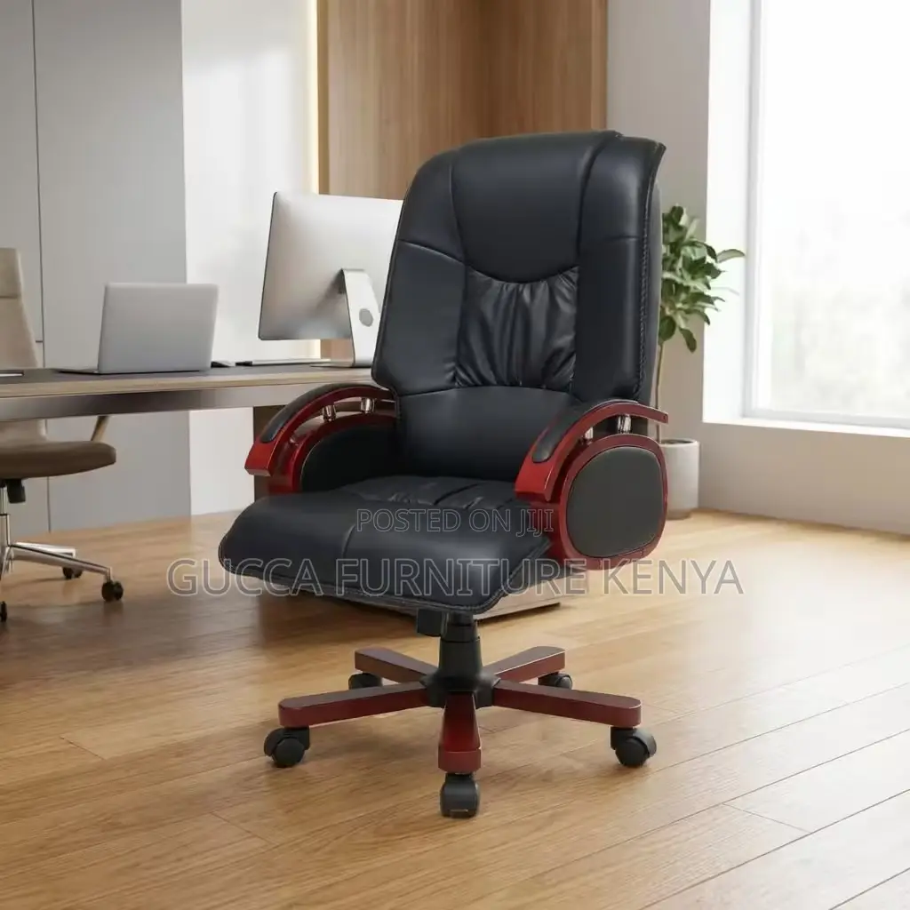 Executive Leather Reclining Boss Desk Chair