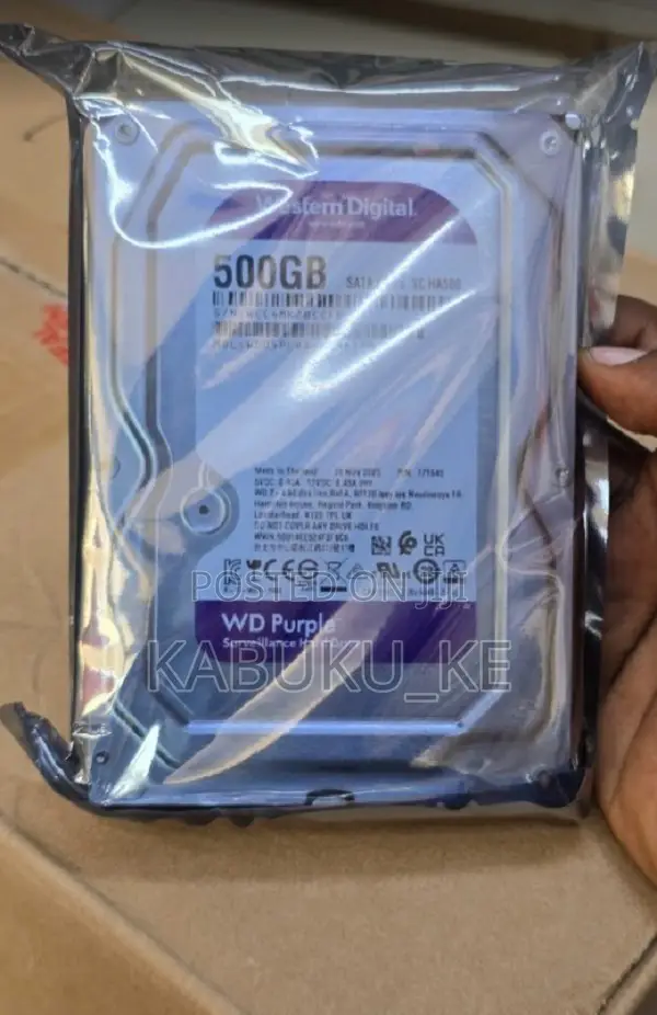 Western Digital Wd 500gb Surveillance Hard Drive