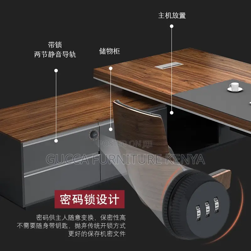 1800mm Office Executive Director's Desk