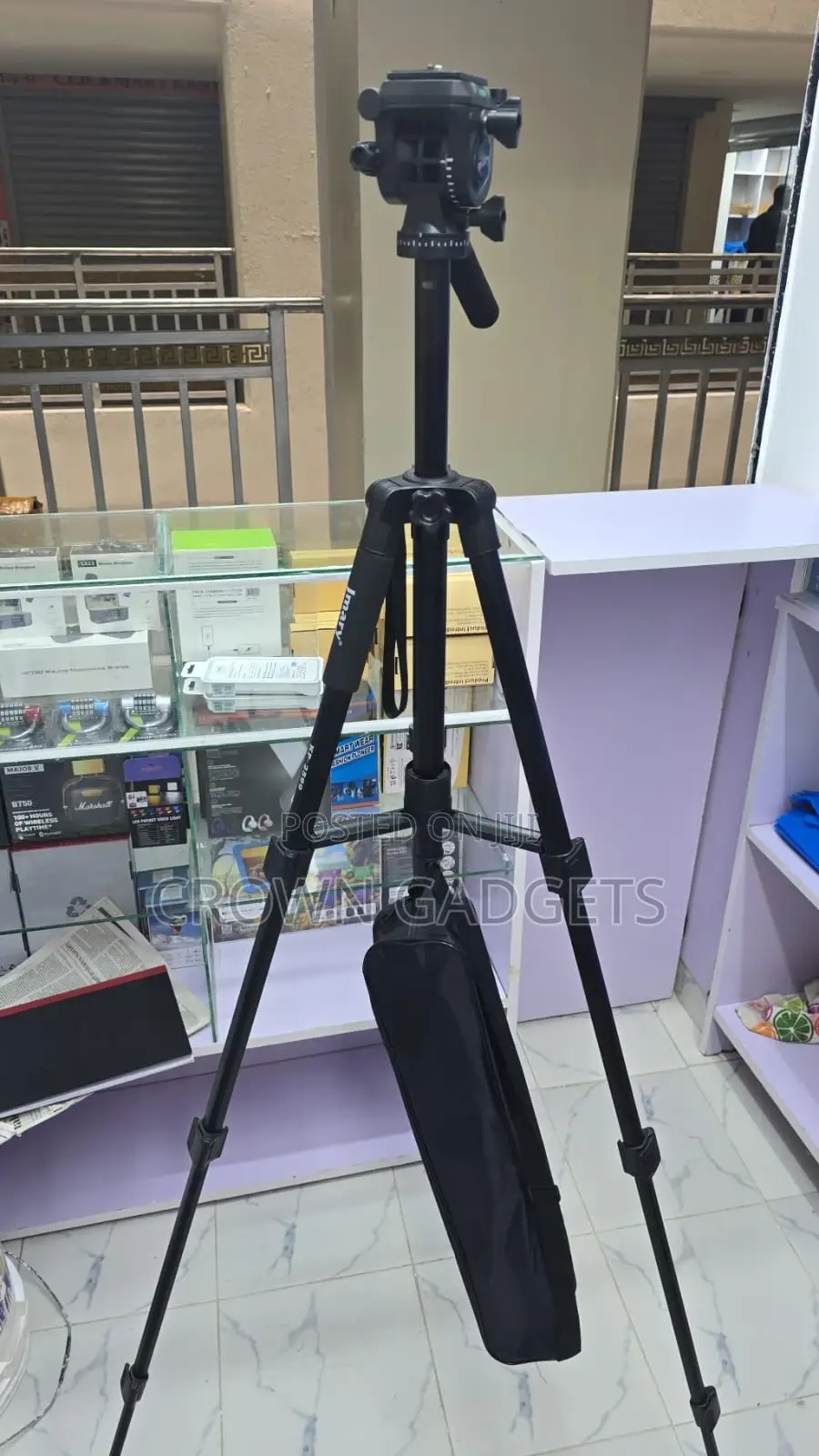 Jmary Kp-2599 Portable Aluminum Camera Tripod Stand