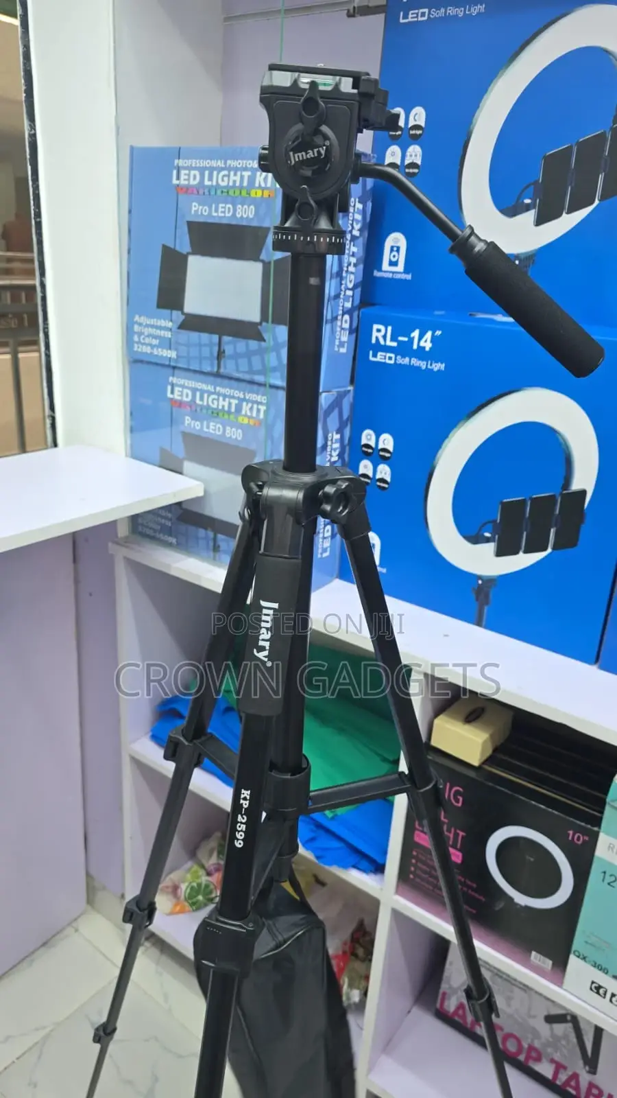 Jmary Kp-2599 Lightweight Travel Camera Tripod