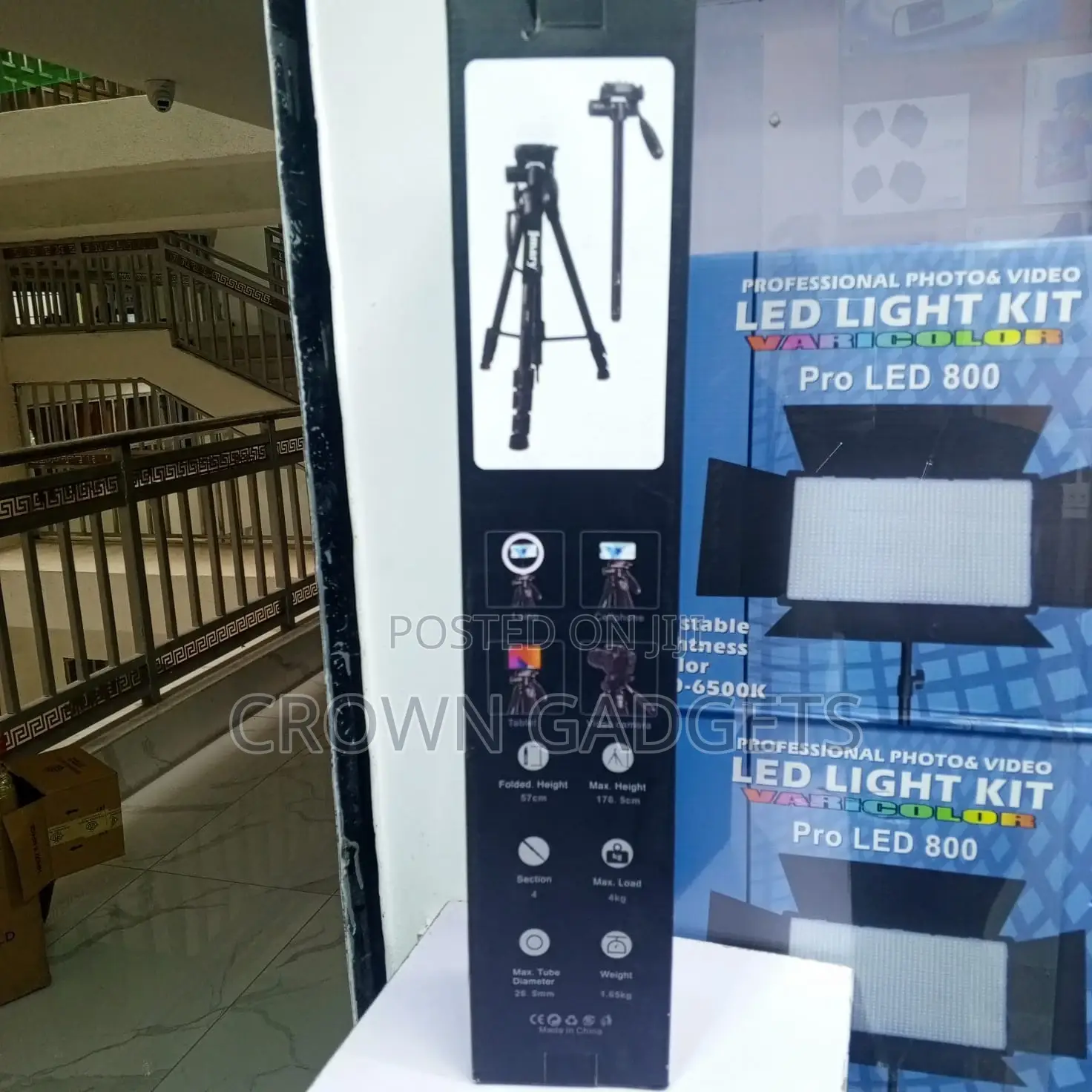 Jmary Kp-2599 Lightweight Travel Camera Tripod