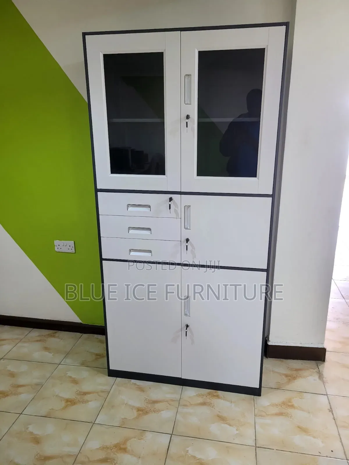 Office Filling Cabinet With Safe Box