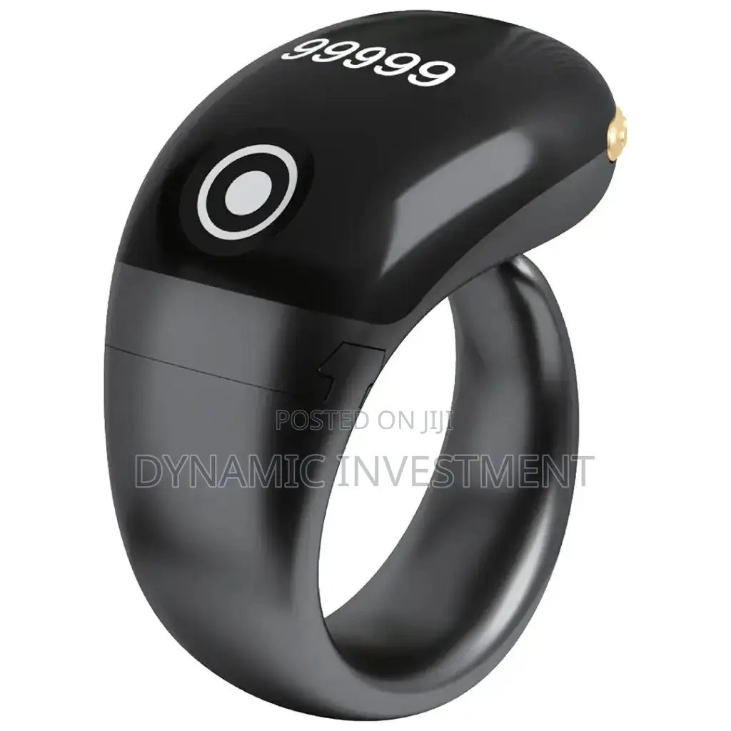 Green Lion Smart Zikr Ring With Oled Display Tasbih Tasbeeh