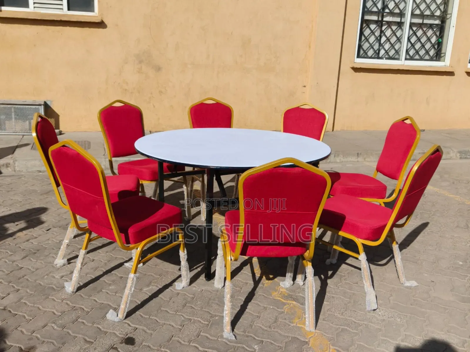Red Conference Chairs