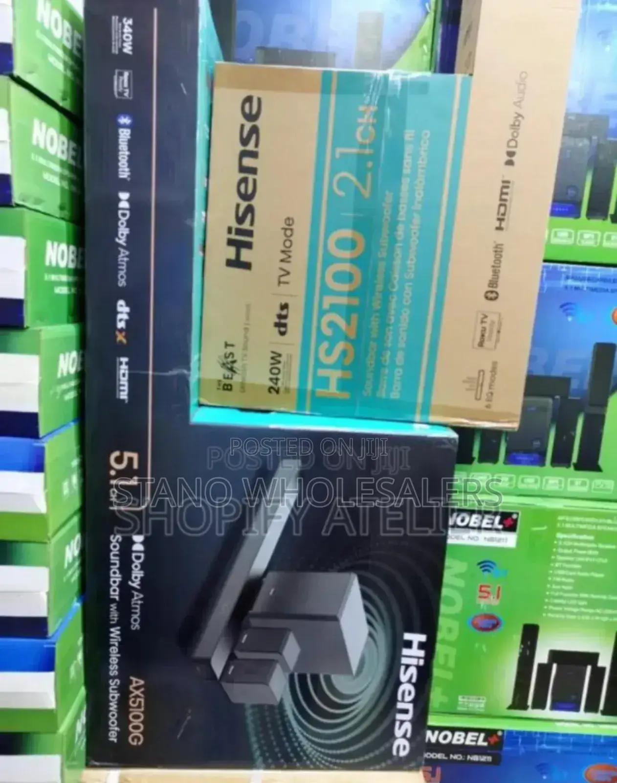 500wattts Hisense Ax5100 Sound Bar