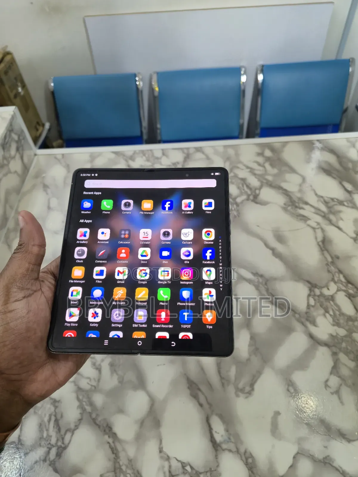 Tecno Phantom V Fold 512 GB Gray