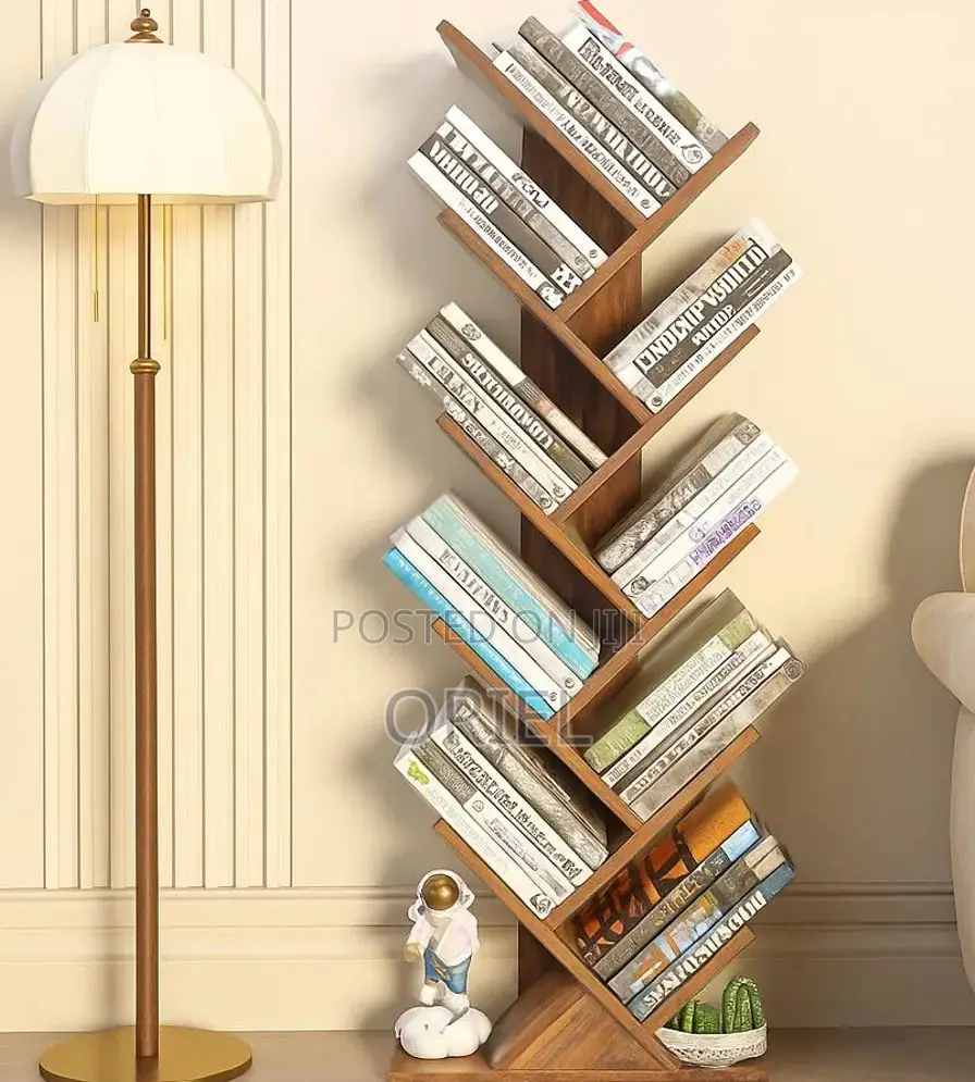 Book Shelves; Modern Vertical Home Office Book Rack
