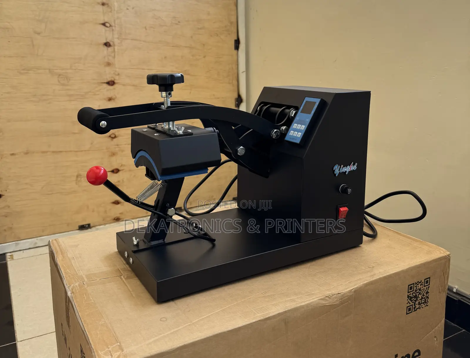 8cm by 14cm Cap Press Machine