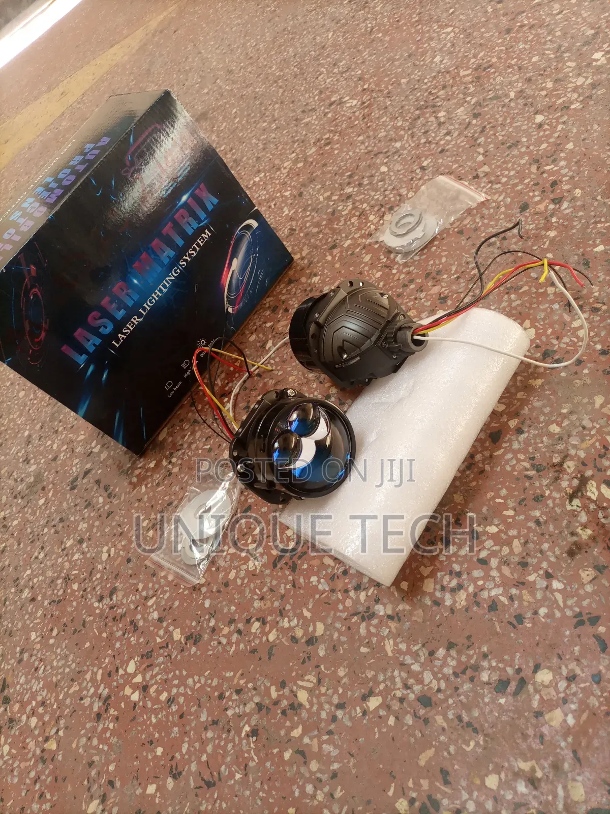 Dual Beam Bi Led Laser Projector 40w Low 72w High