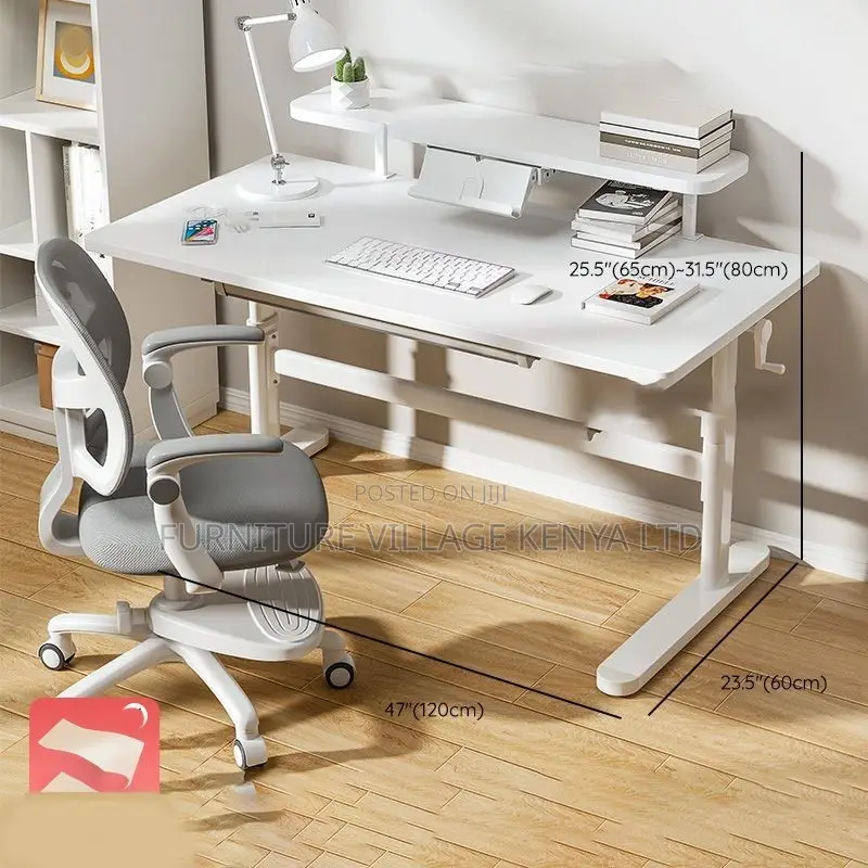 Office Desk; 1.2m Home/Office Manual Standing Desk