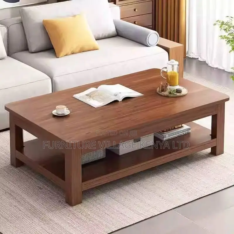 Coffee Table; Mahogany Executive Office Coffee Table