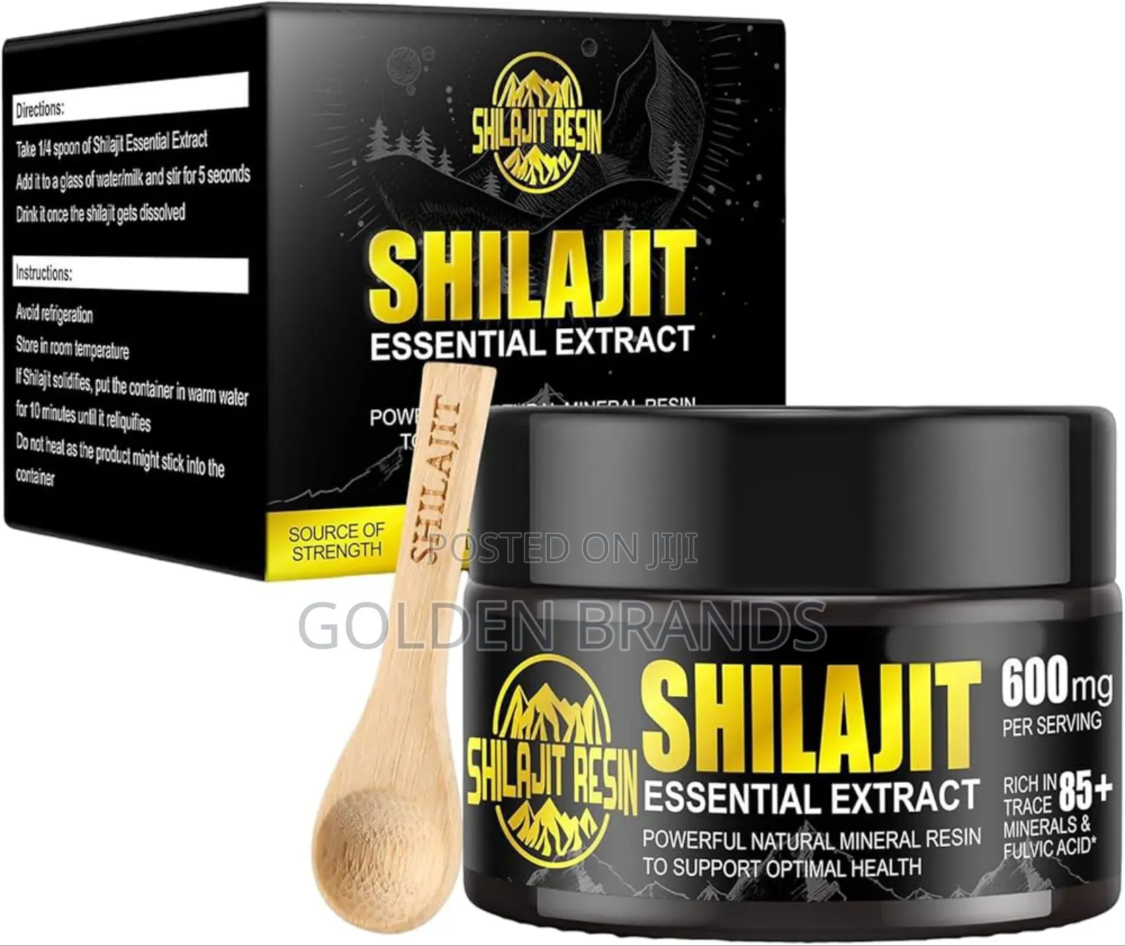 Organic Shilajit Resin- Essential Extract