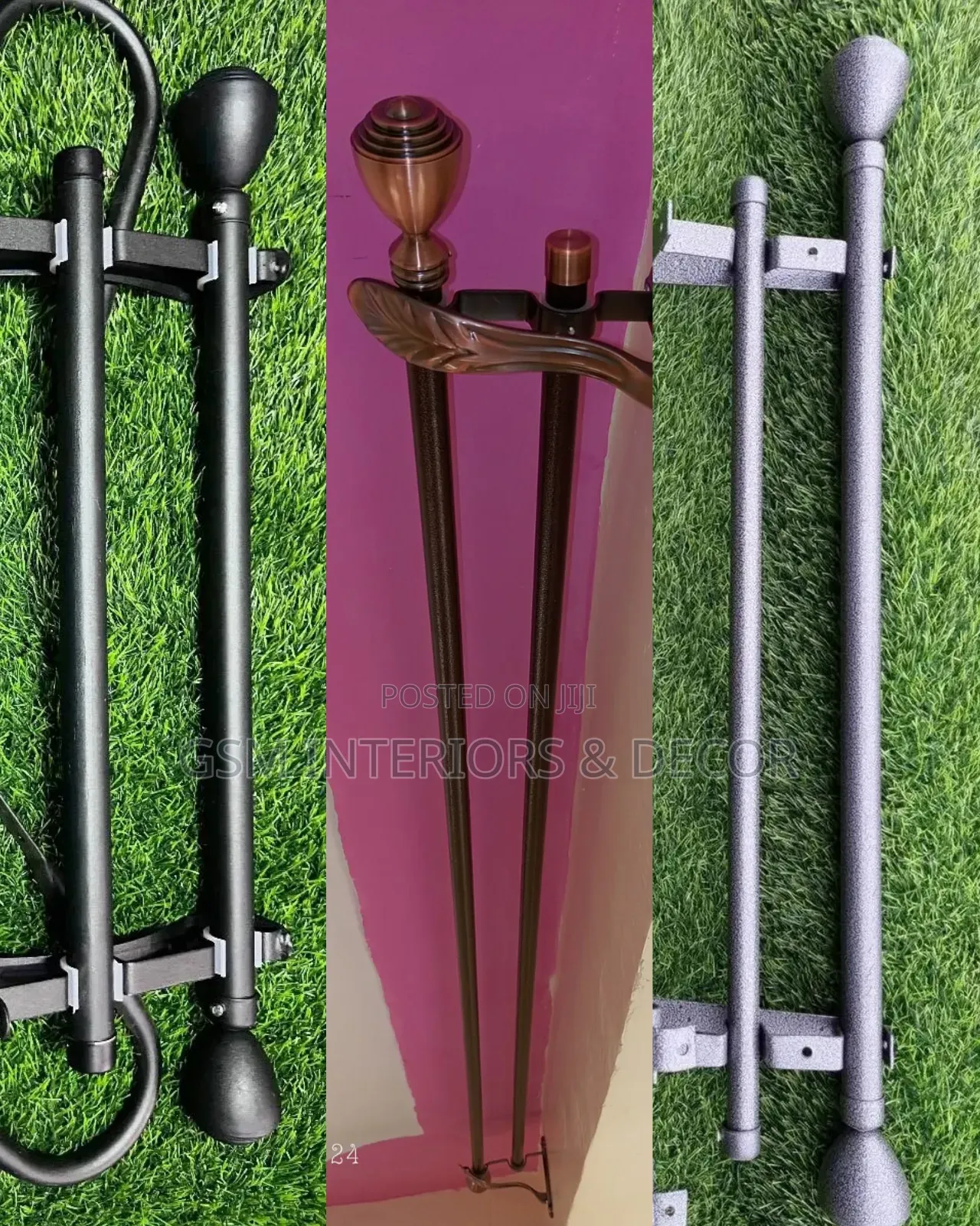 Heavy Duty Curtain Rods for Heavy Curtains Fabrics