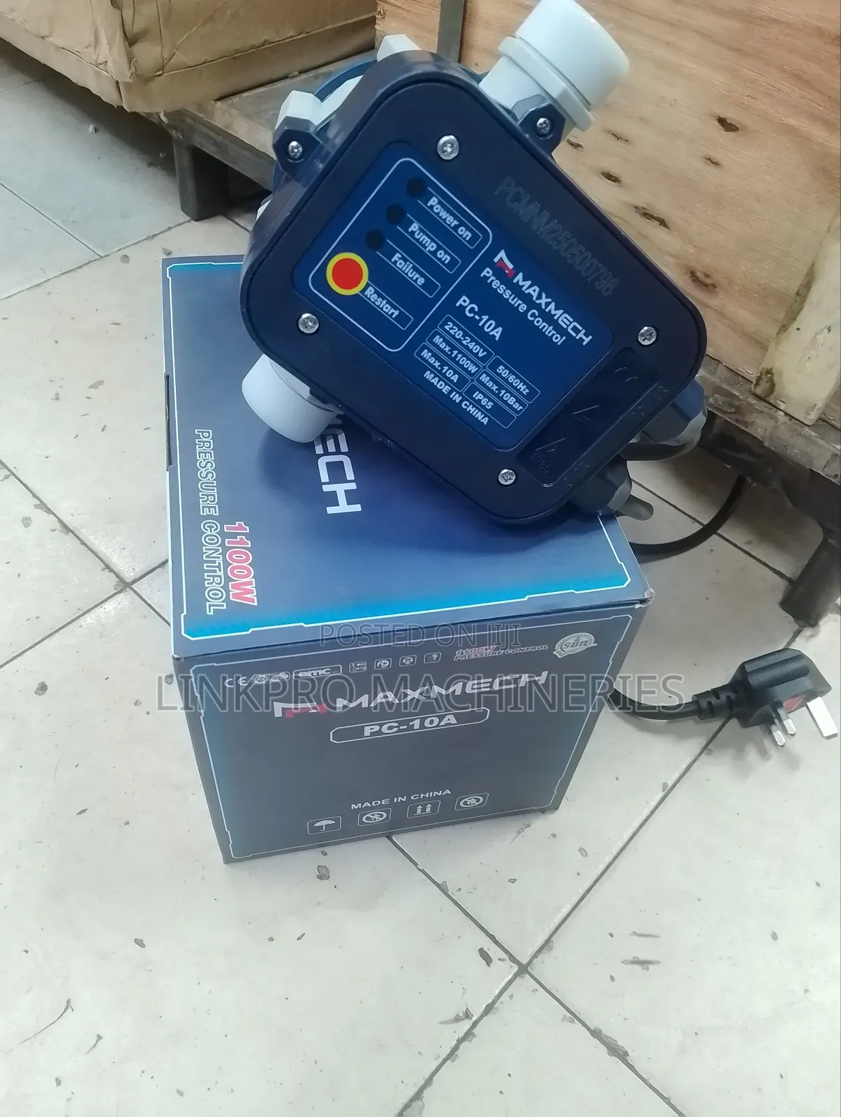 1100 Watts Maxmech Pressure Control