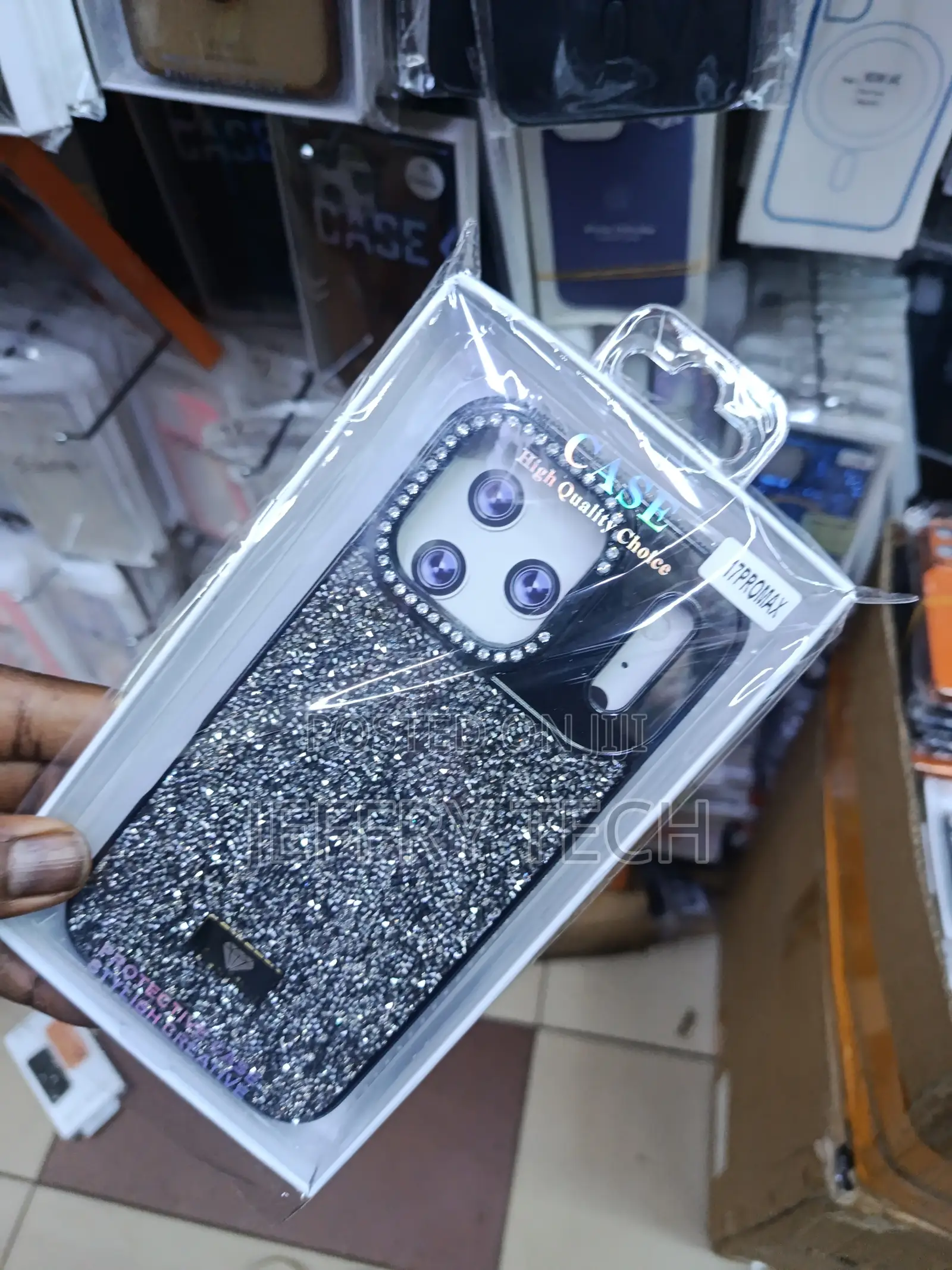 Luxury Shiny Bling Sparkly for iPhone 17 Pro Max Case, Rhinestone