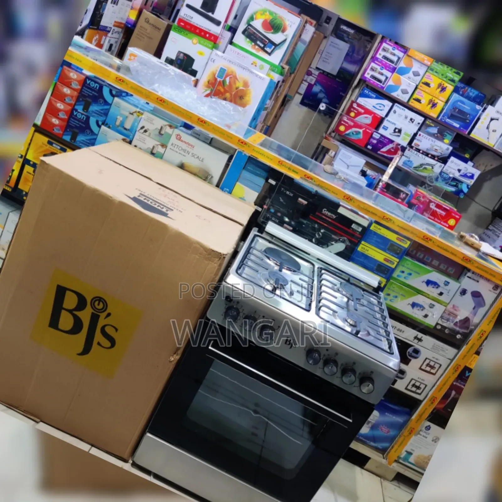 3 Gass and 1 Hot Plate Cooker, BJS