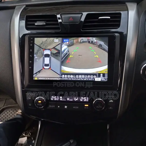 Nissan Teana 2013-2015 Fitted With 10 Inch Android Radio and Frame