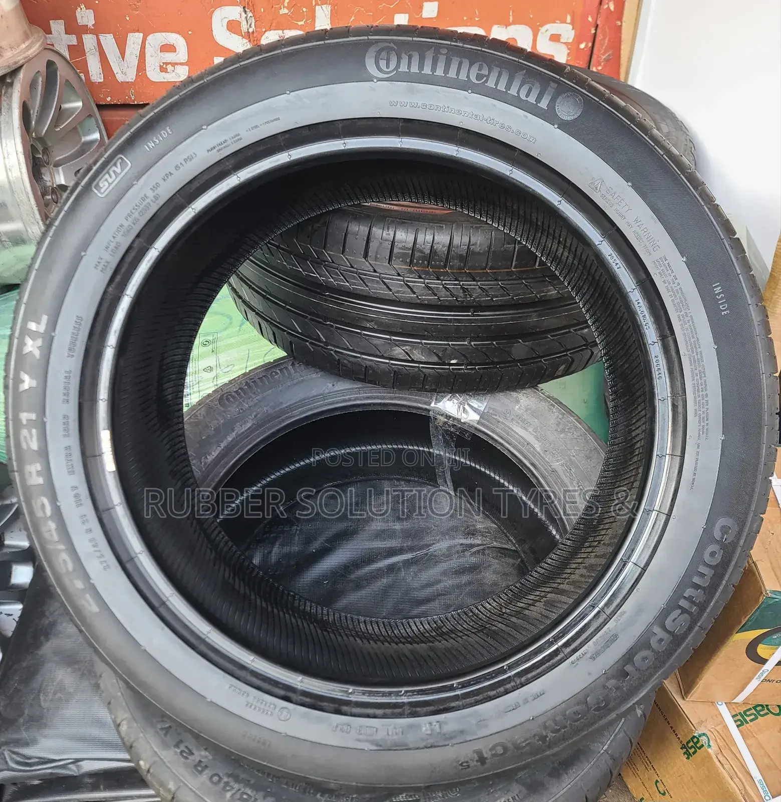 275/45r21 Continental Tires Contisport Contact5
