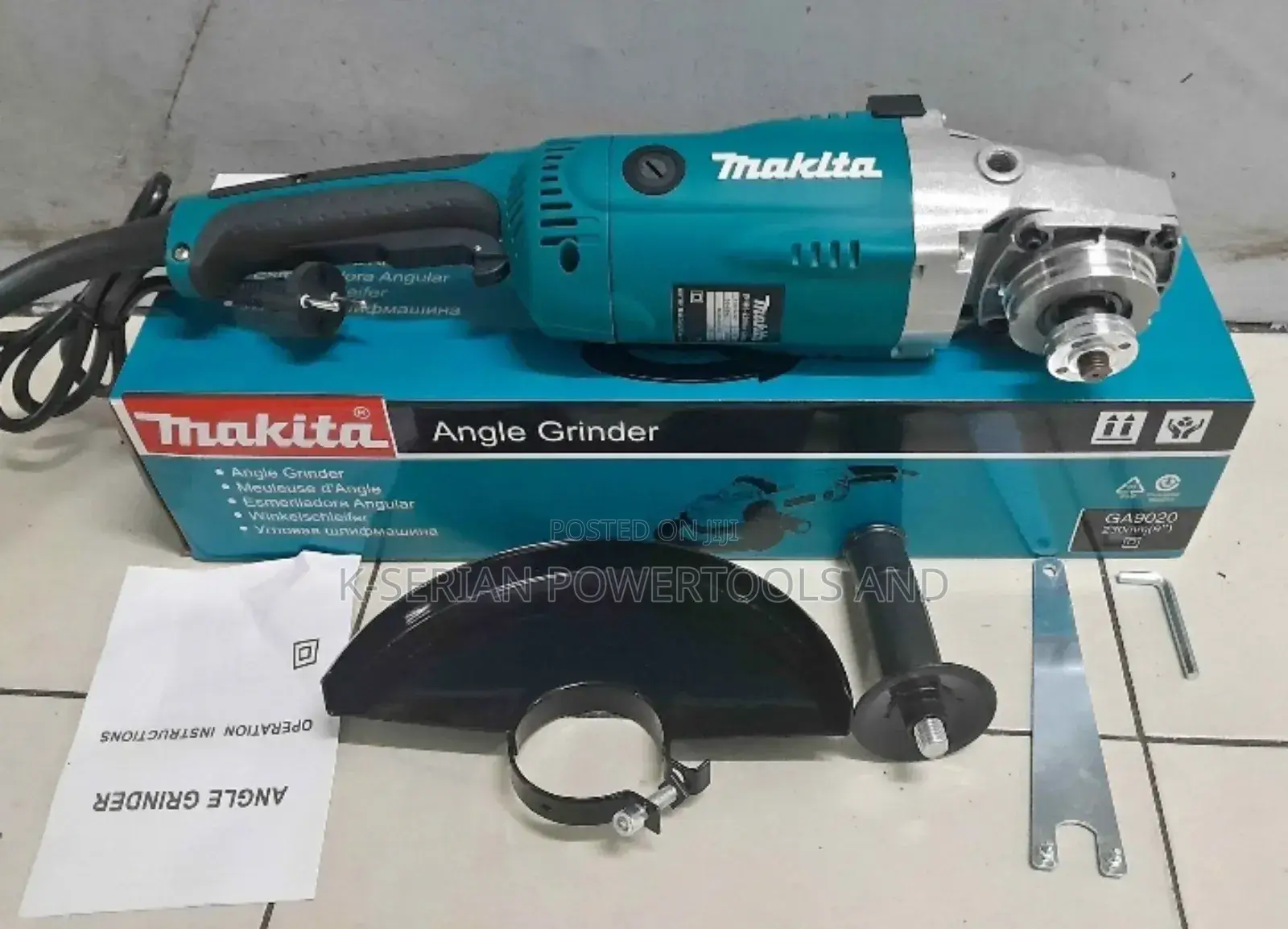 Powerful 9 Inch Makita Angle Grinder/9 Inch Makita Angle Grinder