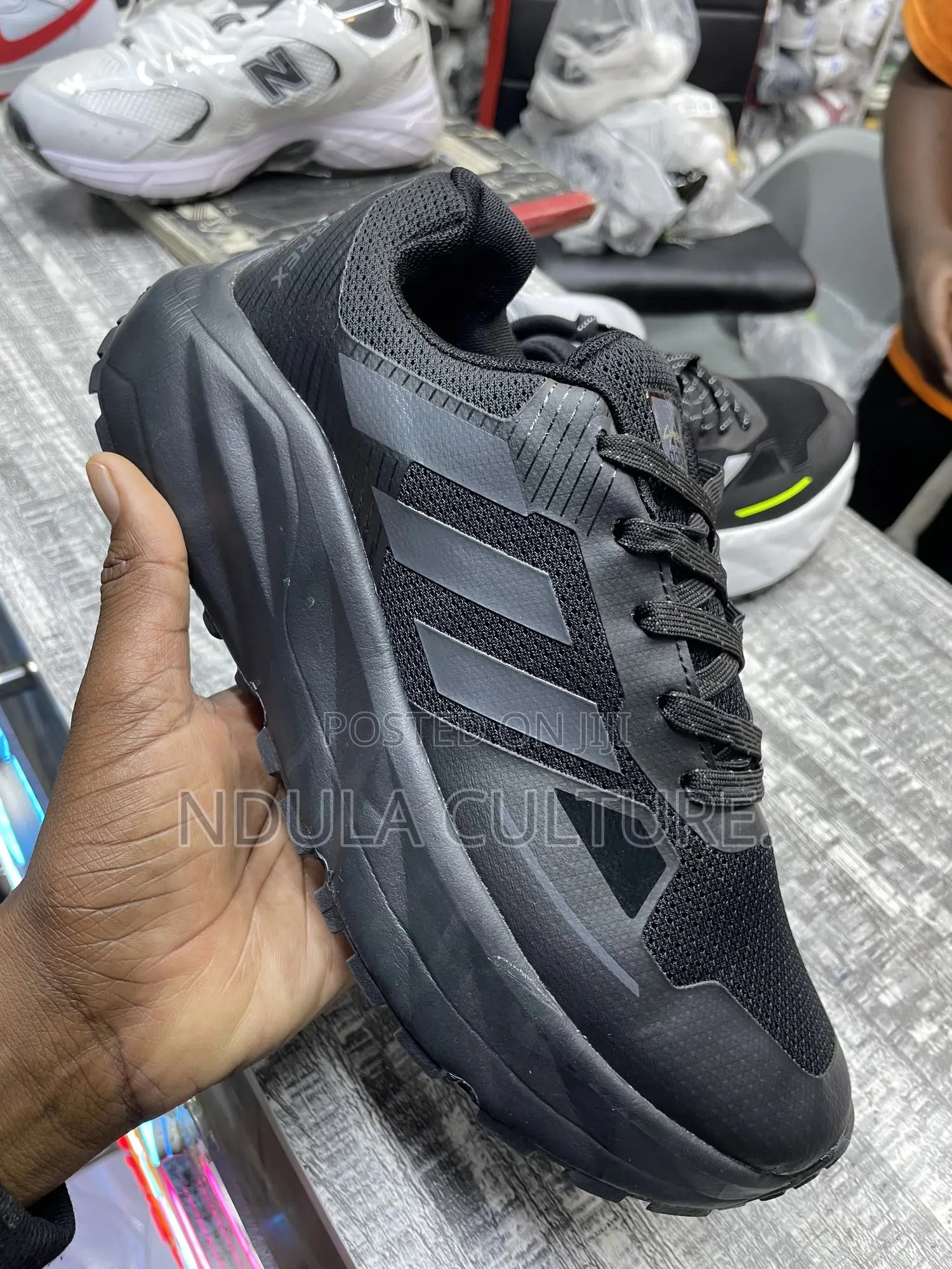 Adidas Adistar Terrex Trail Running Shoes.