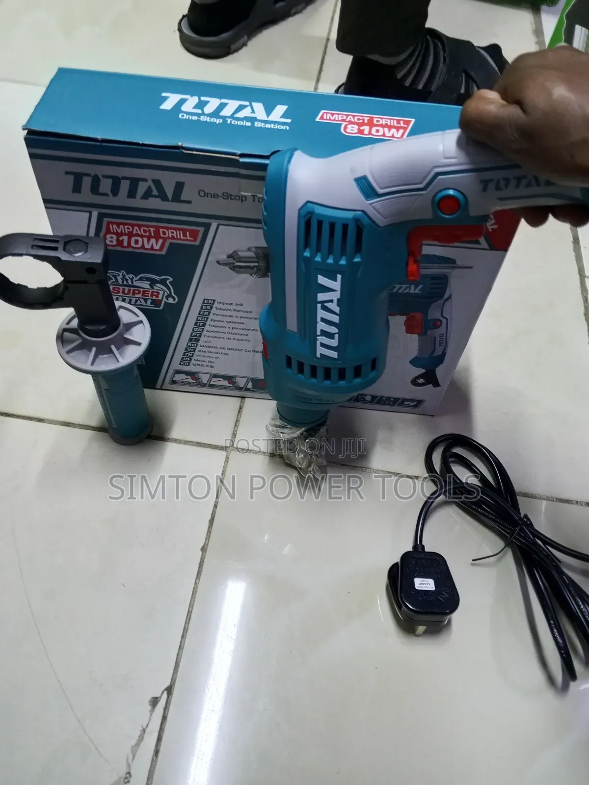 Total Electric Impact Drill 810w