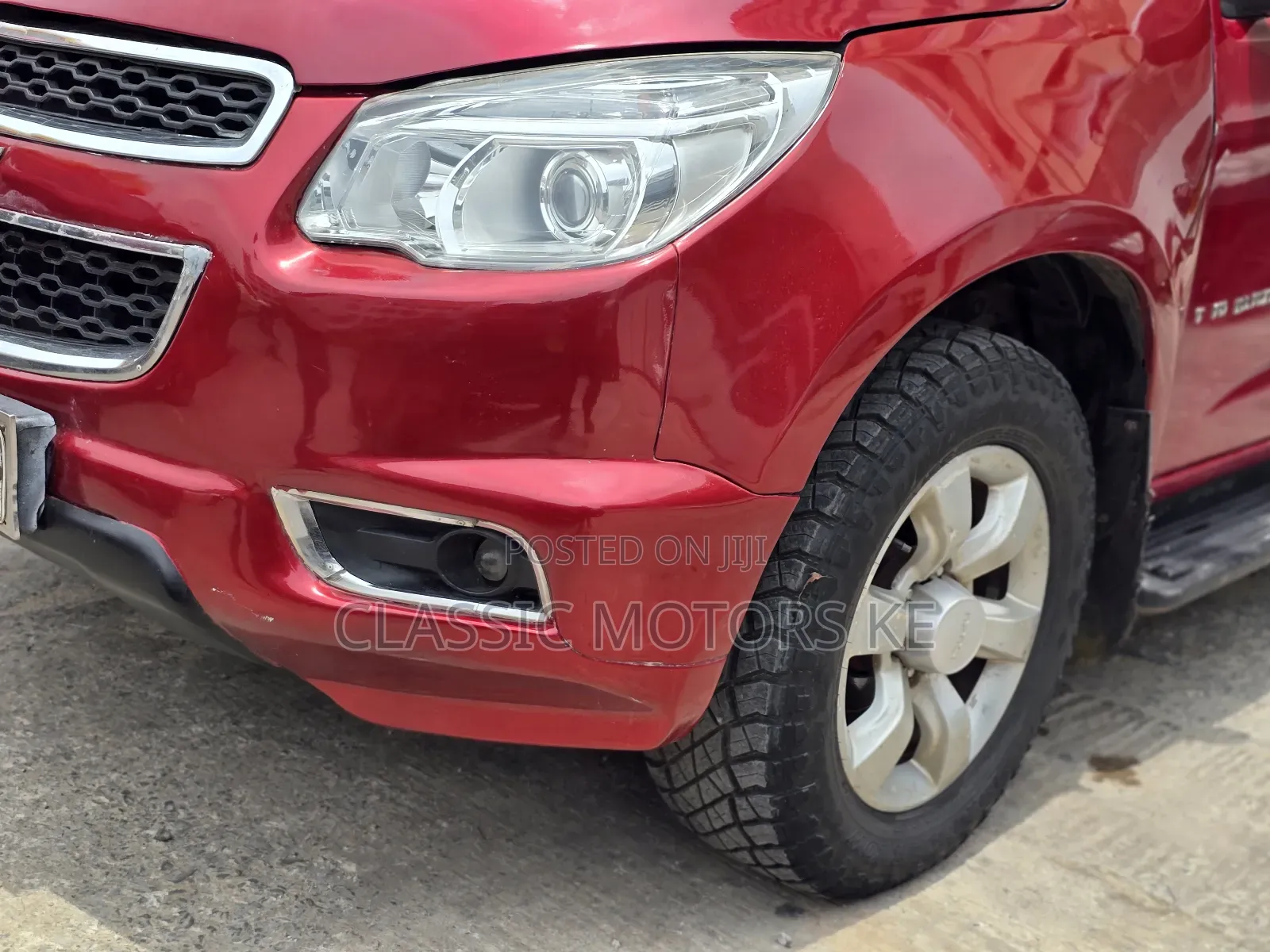 Chevrolet Trailblazer 2015 Maroon