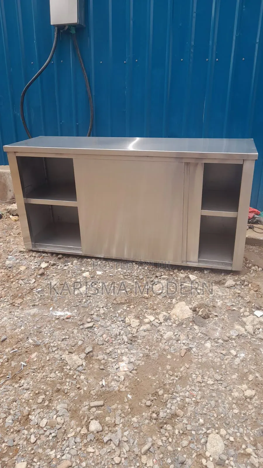 Stainless Steel Sink Kitchen Cabinet With Storage