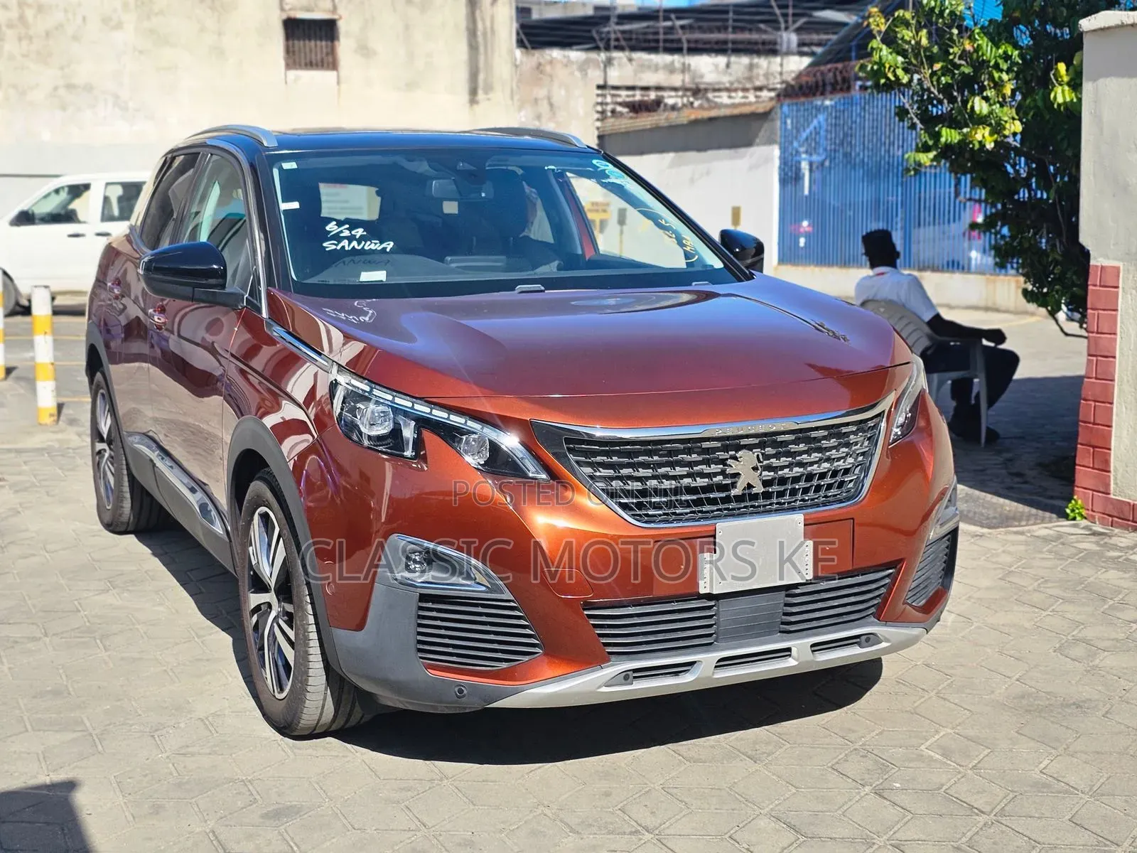 Peugeot 3008 2019 Orange