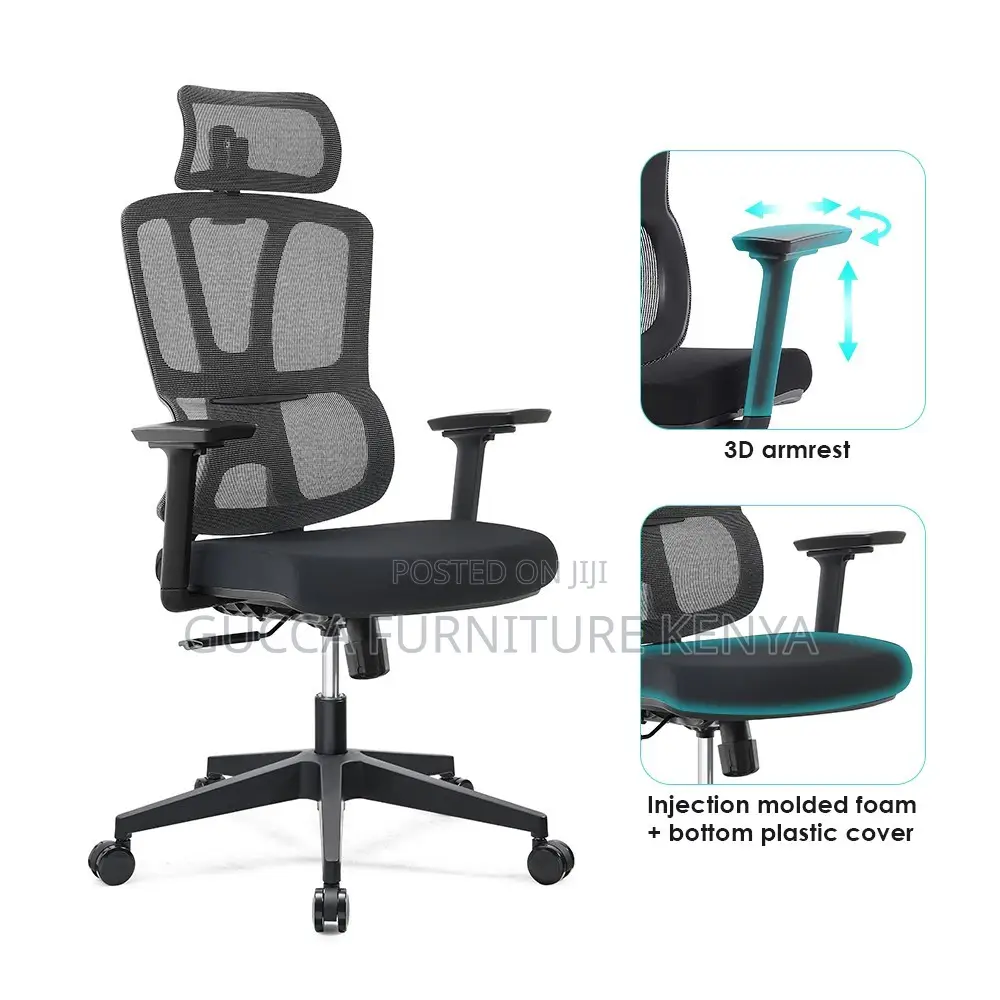 High-back Mesh Orthopedic Executive Chair