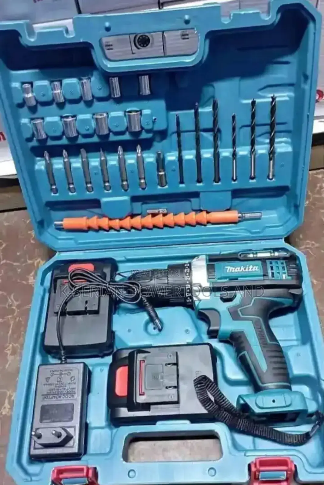 Ideal Cordless Makita Drill Tool Set/Rechargeable Makita Drill