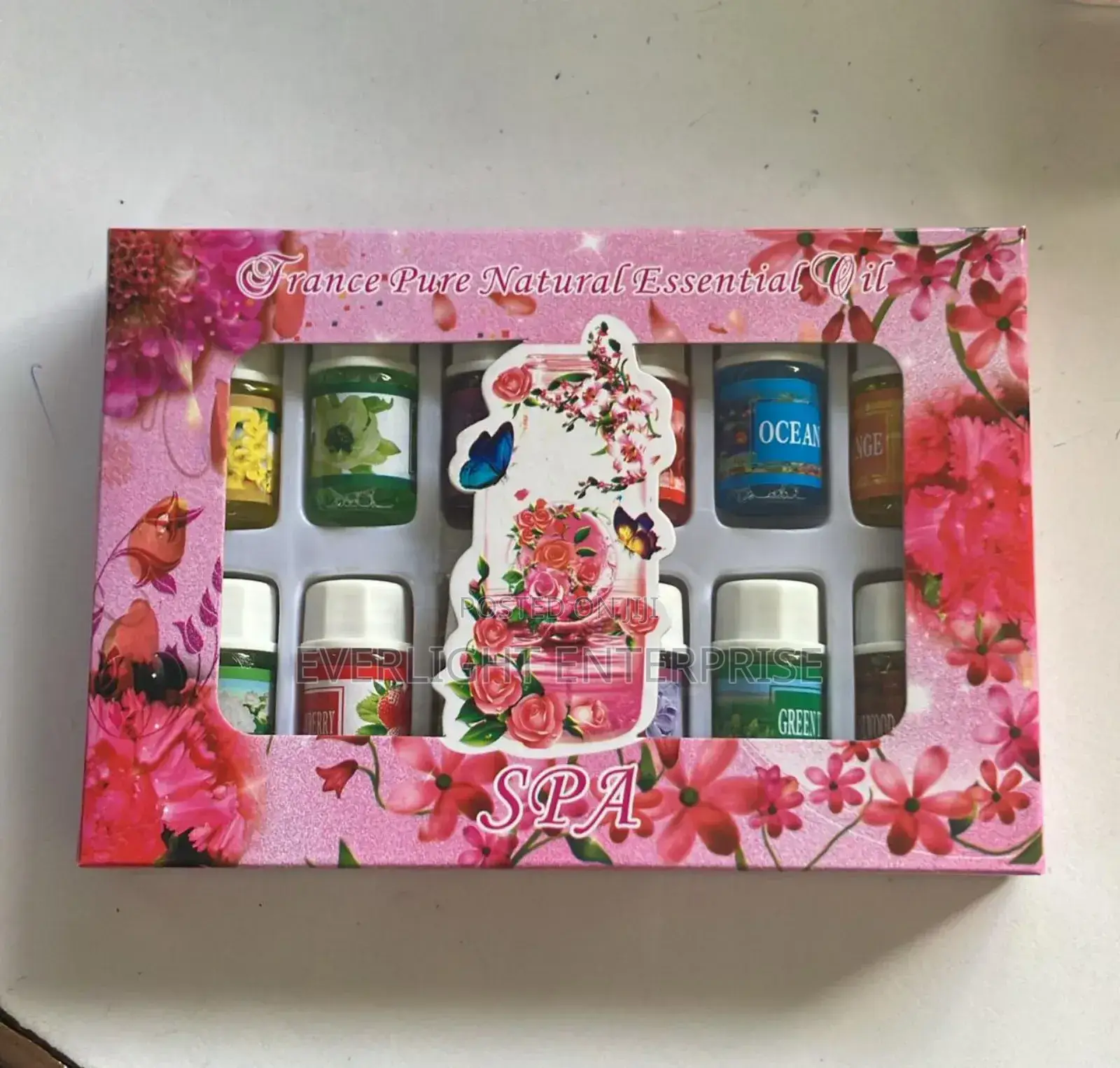 Natural Essential Oil Set of 12 Pieces