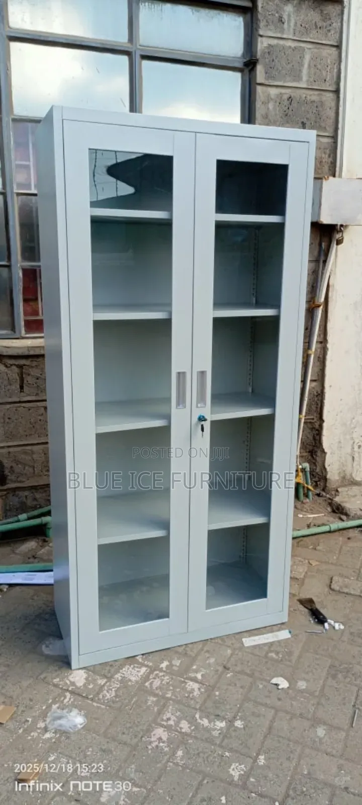 2 Door Glass Cabinet