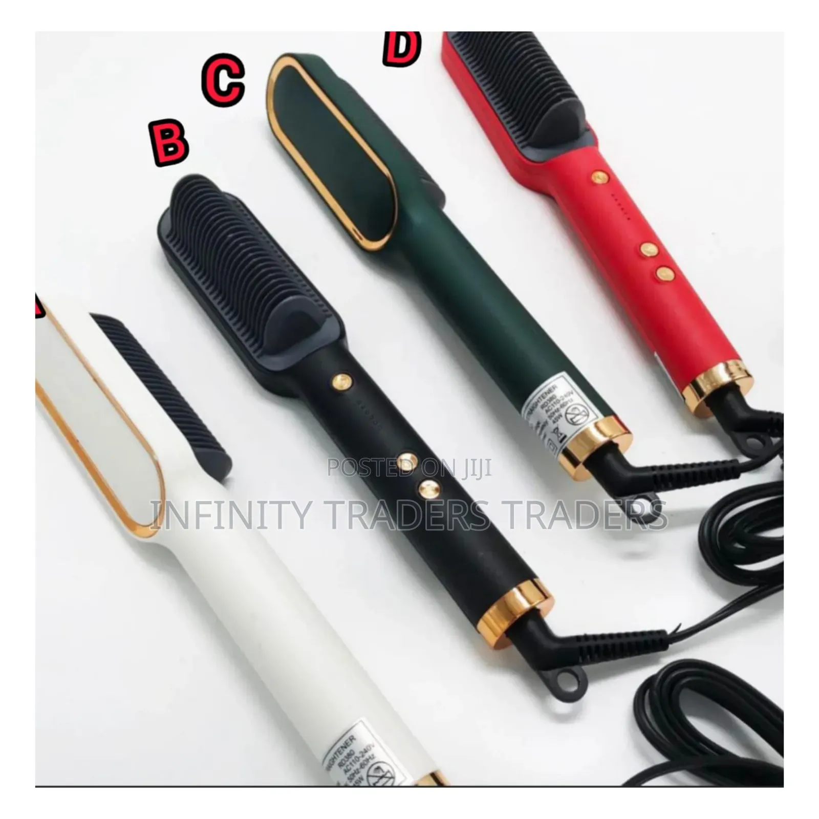 *Electric Hair Straightener Comb