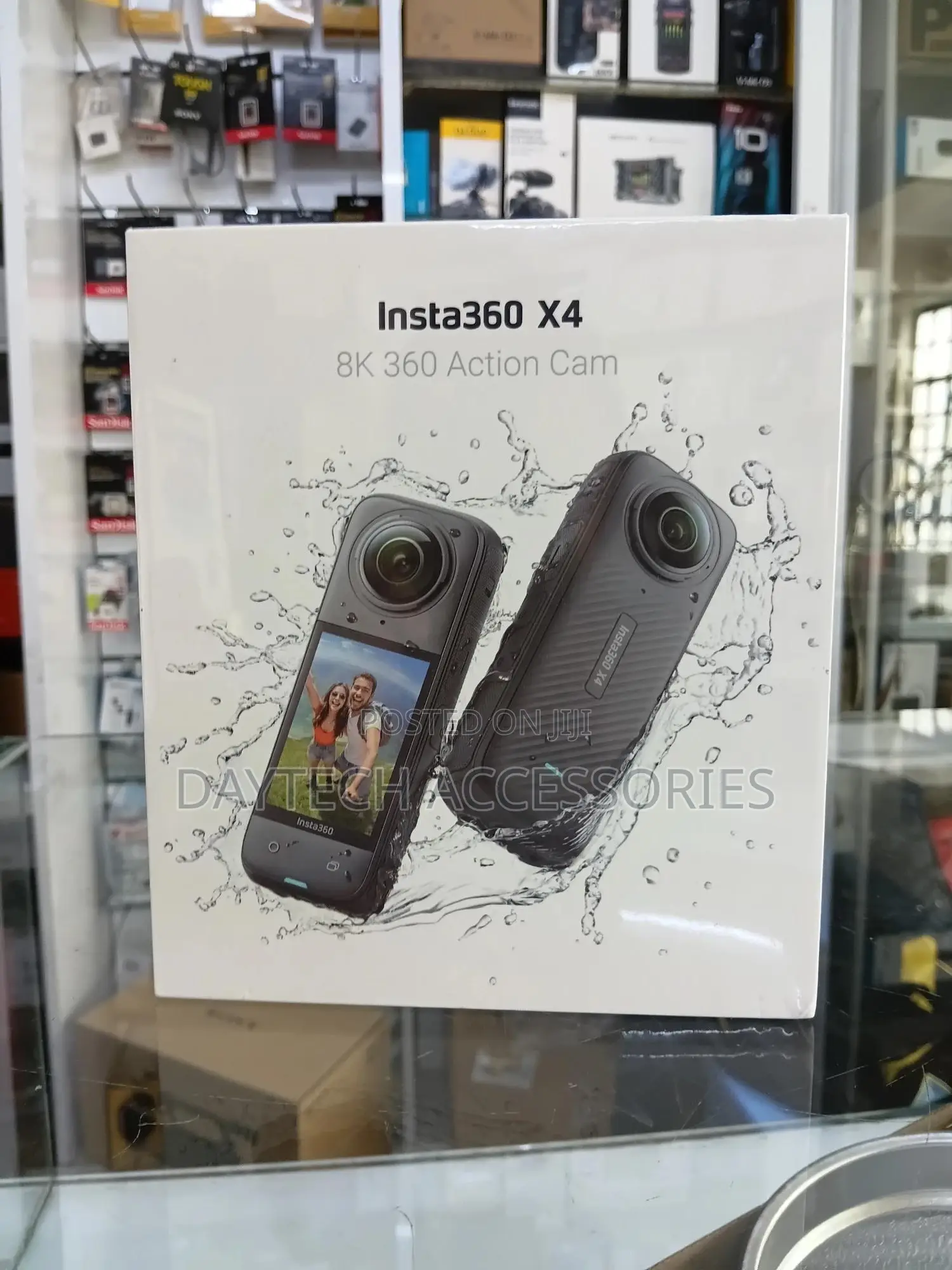 Insta360 - X4 360 Degree Action Camera - Black