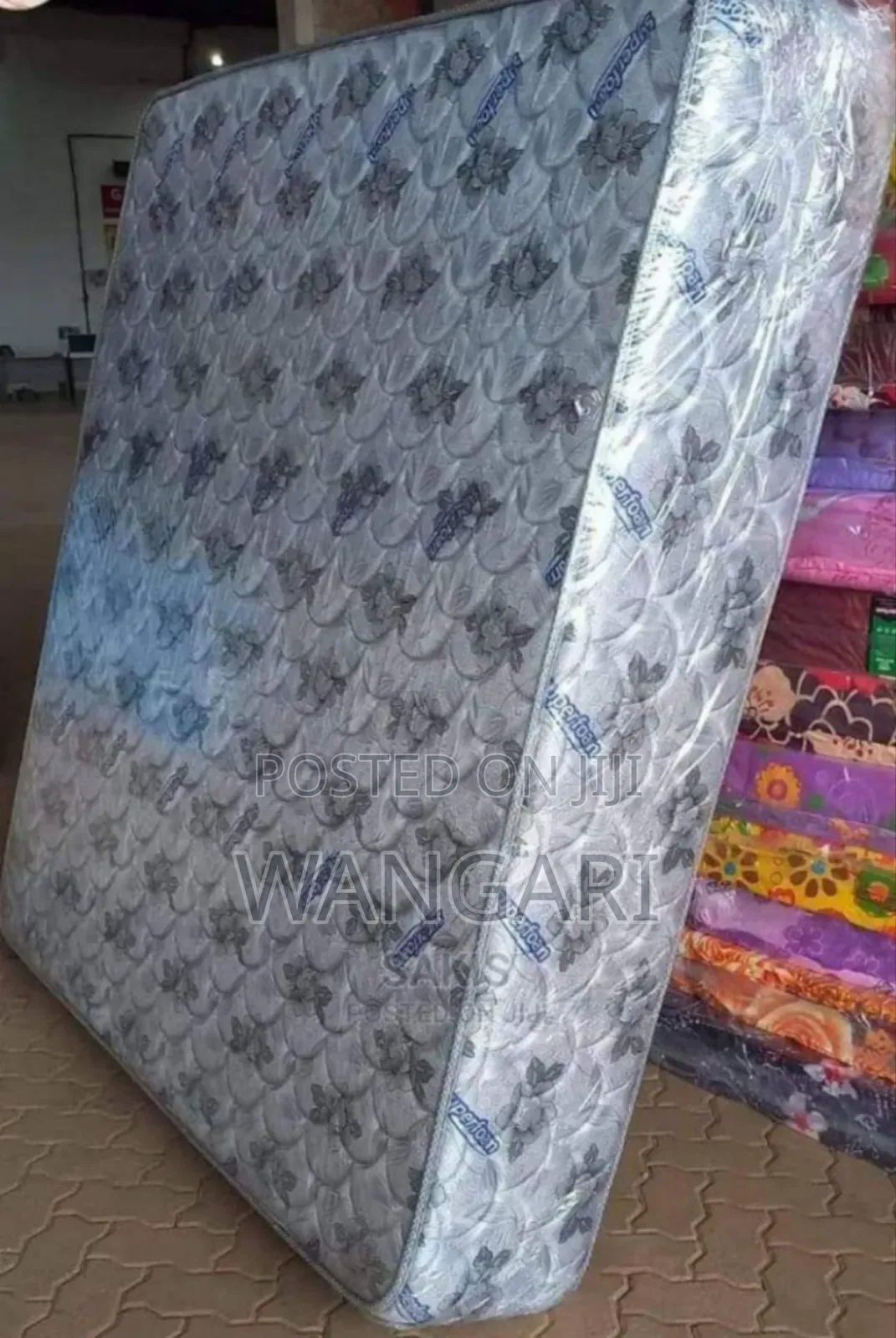 Colour Grey Morning Glory 5by6 10inch Mattress