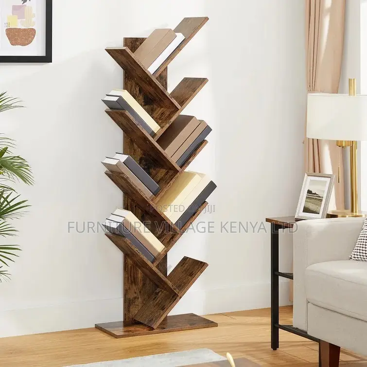 Office Cabinet; 10 Tier Home Office Tree Bookshelf