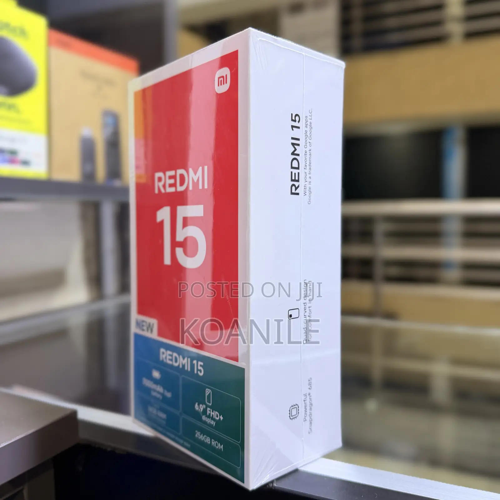 New Xiaomi Redmi 15 256 GB Red