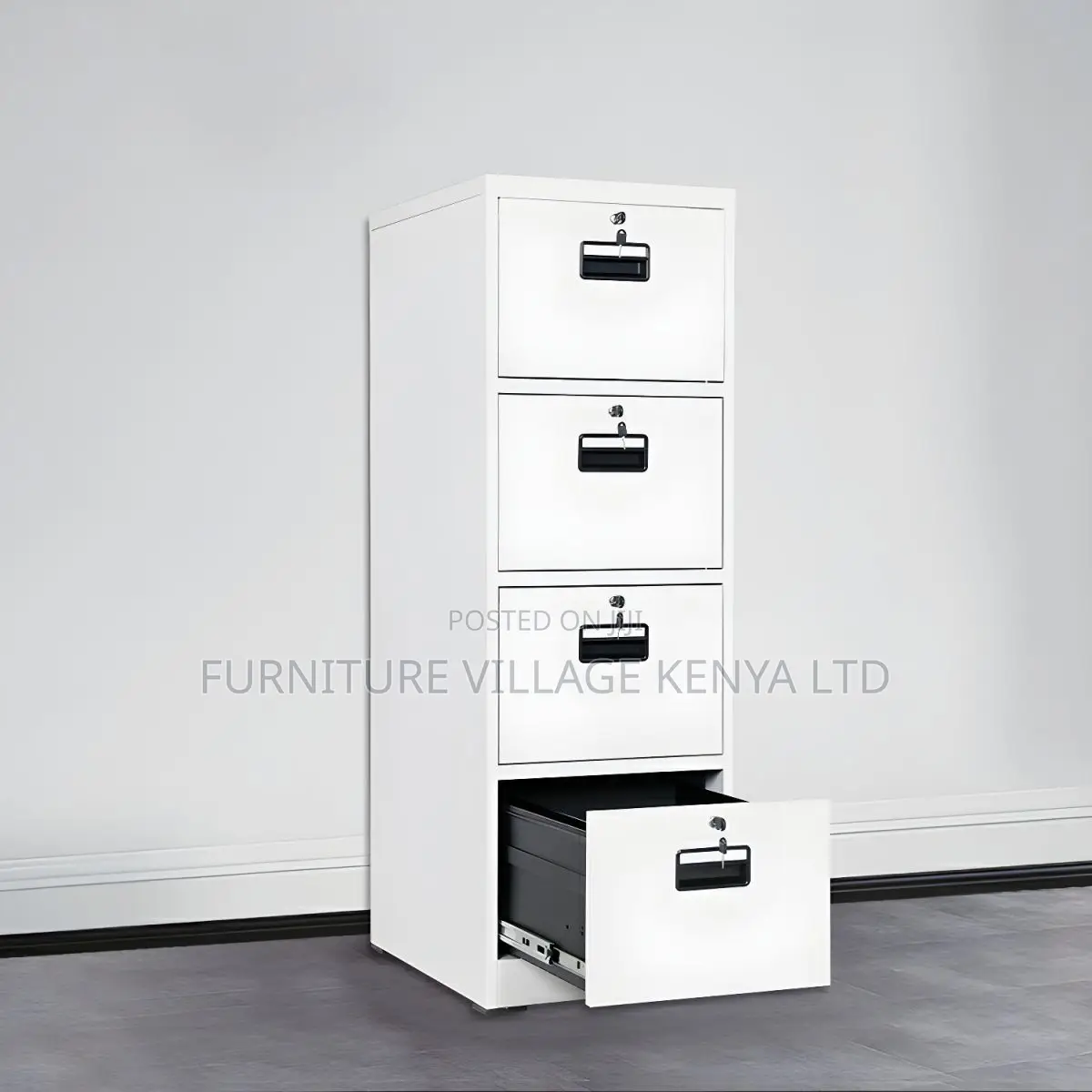 Office Cabinet; 4-drawer Office Filing Cabinet