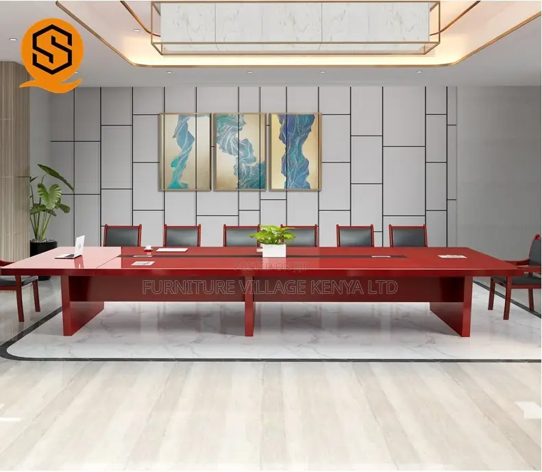 Boardroom Table; 12-14 Seater Office Boardroom Table