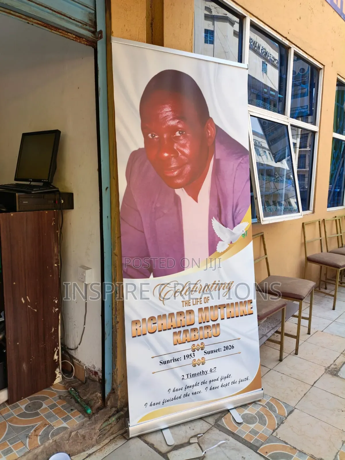  Dignified Narrow Base Roll-Up Banners