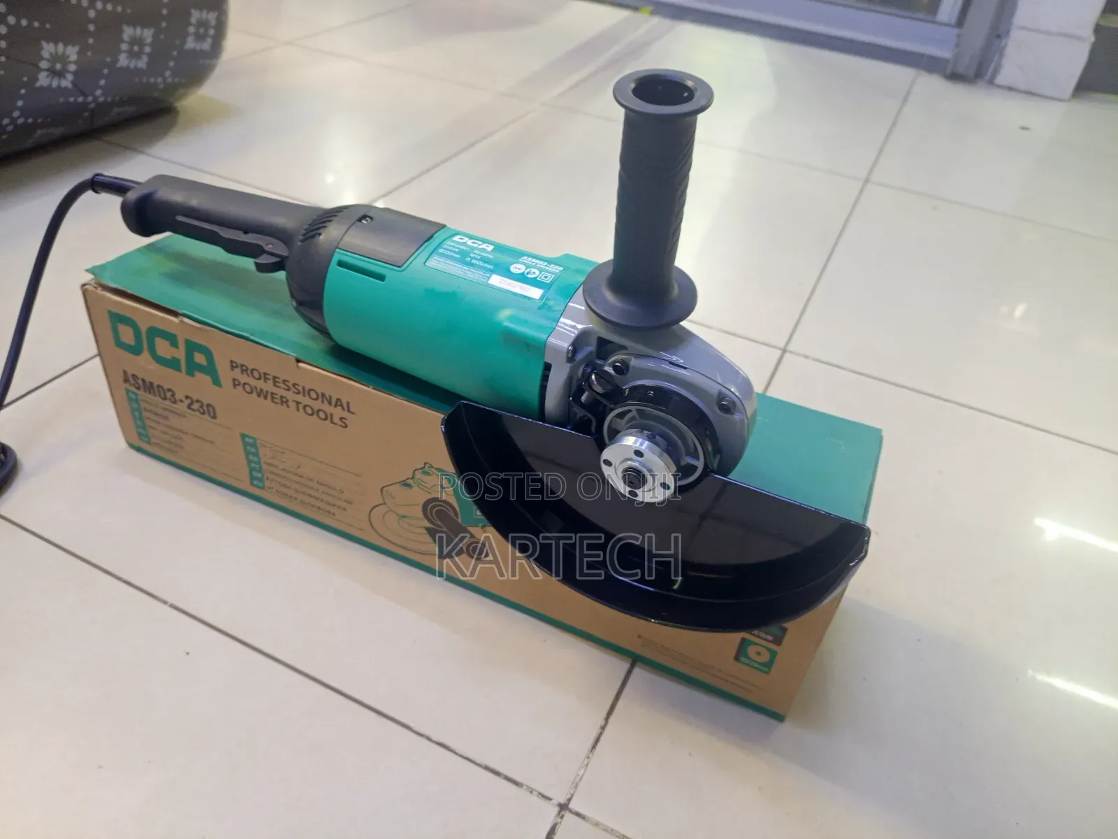 Dca 2200w High Power Corded Angle Grinder – 230mm( 9 Inches) Disc