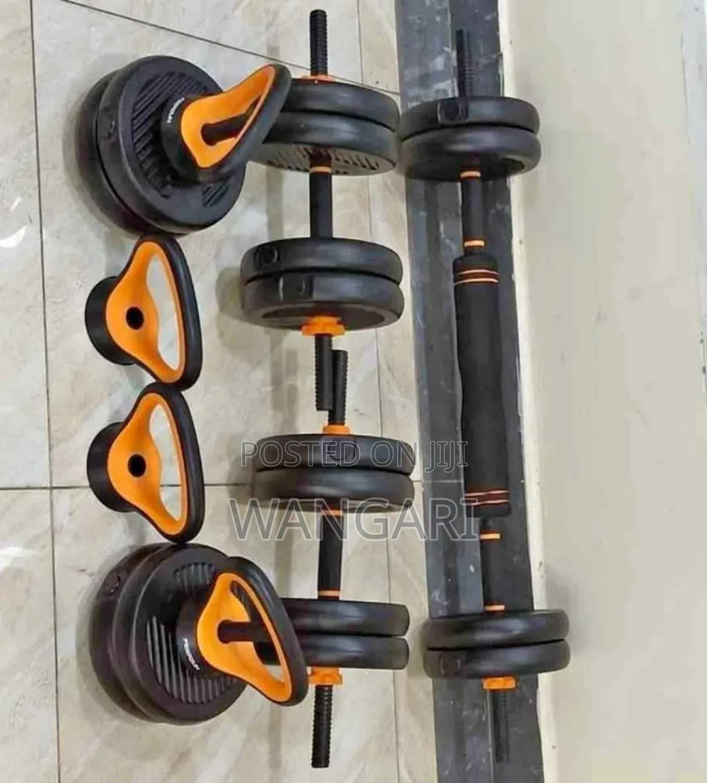 Dumbbells 6 in 1 Brand New 50 KGS