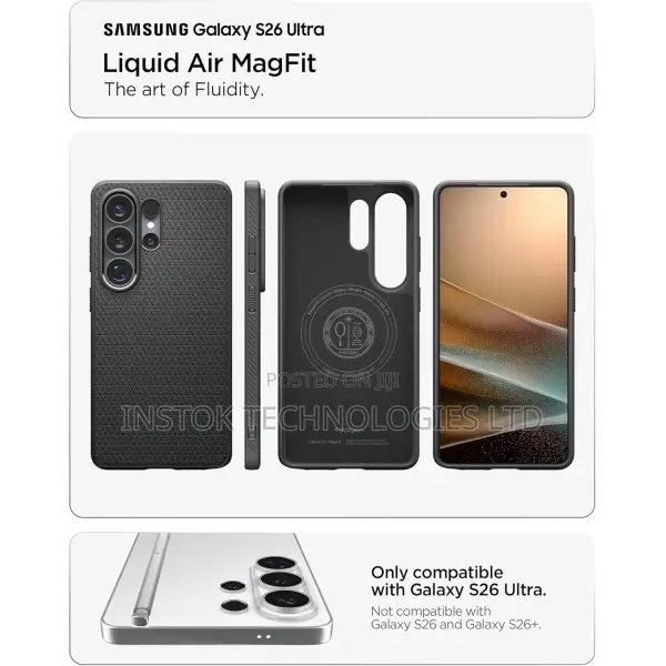 Spigen Liquid Air Magfit Case for Samsung Galaxy S26 Ultra