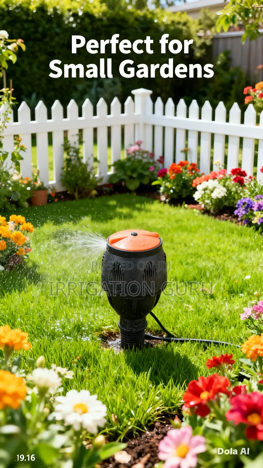 Small Radius Egg Sprinkler