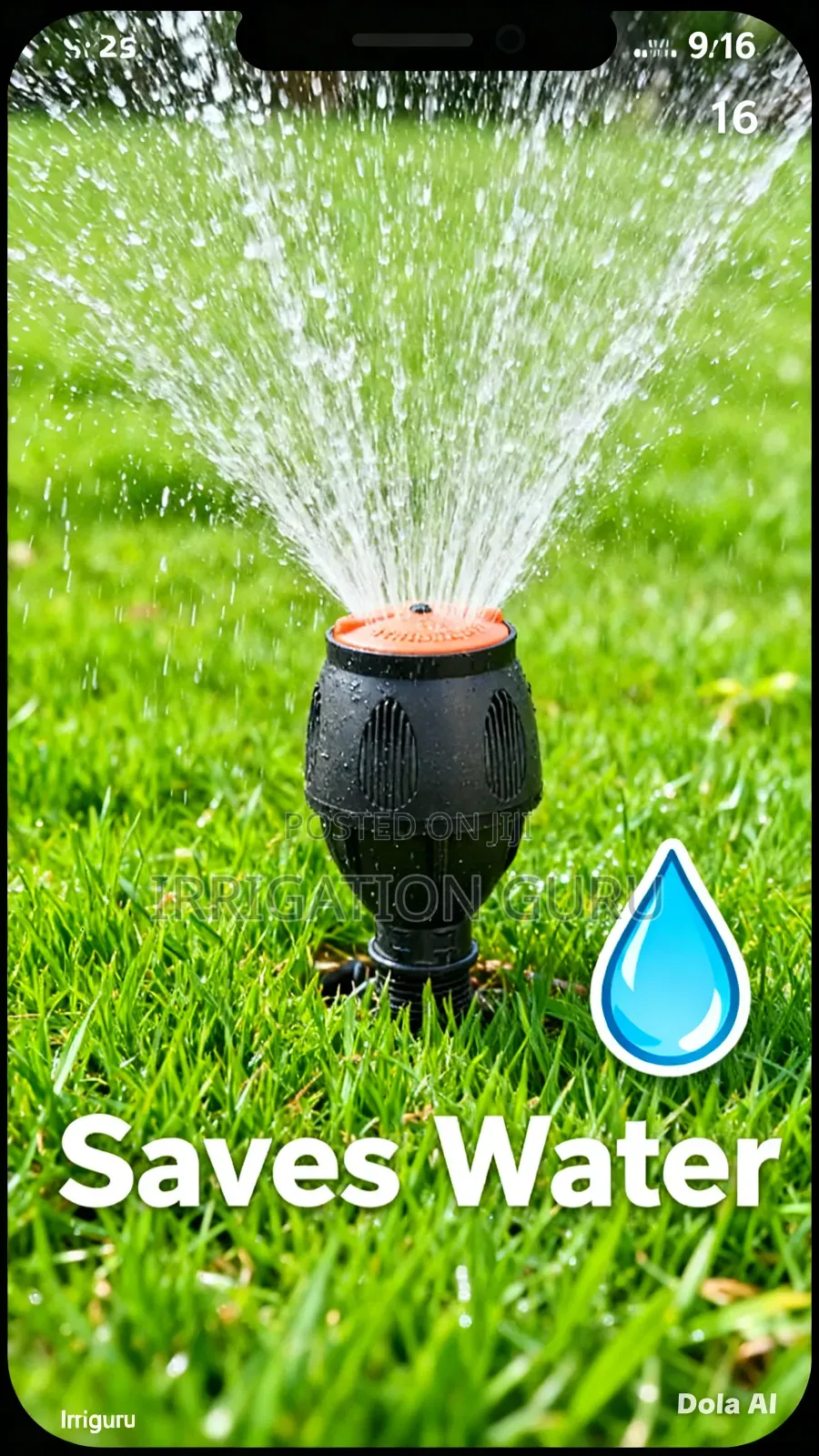Uniform Spray Egg Irrigation Head