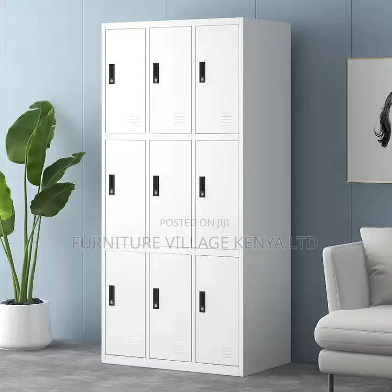 Office Cabinets| 9-locker Steel Storage Cabinet