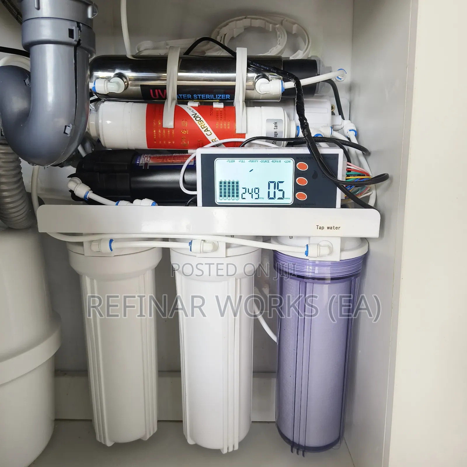 Undersink Water Purifier/Filter – For Safe Drinking Cooking Water