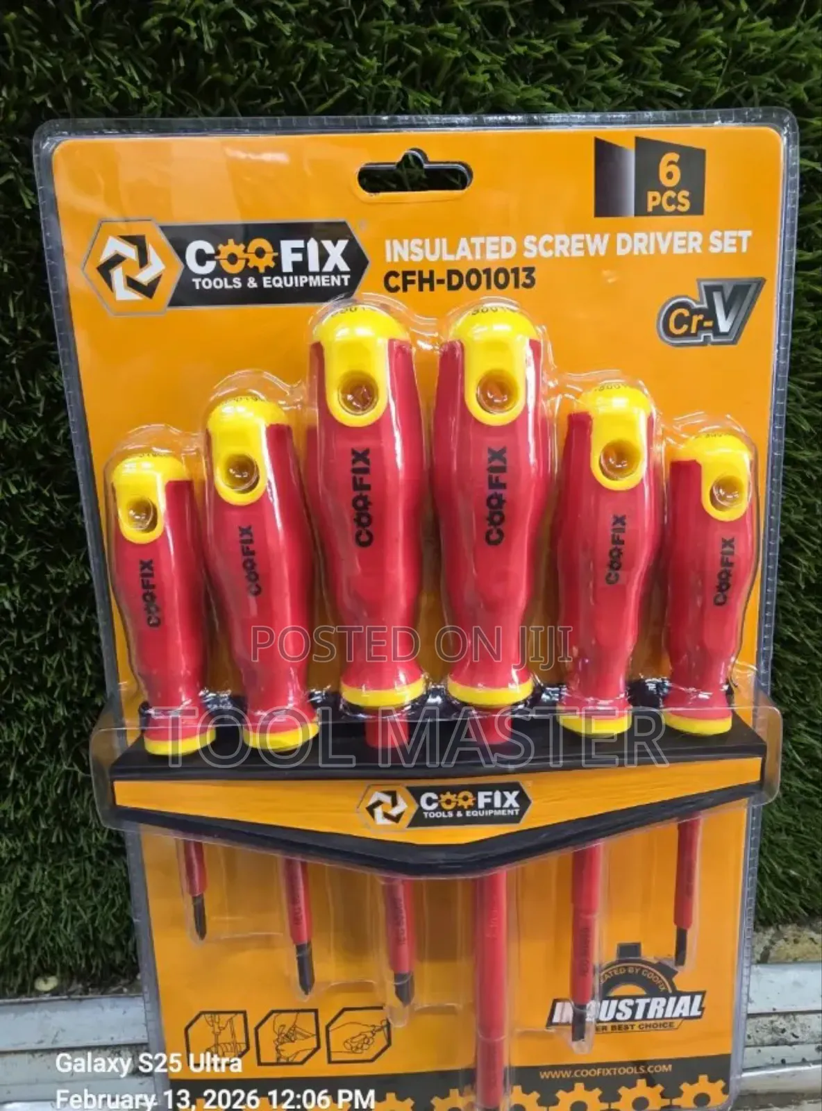 Insulated Screw Drivers /6pc Insulated Screw Driver